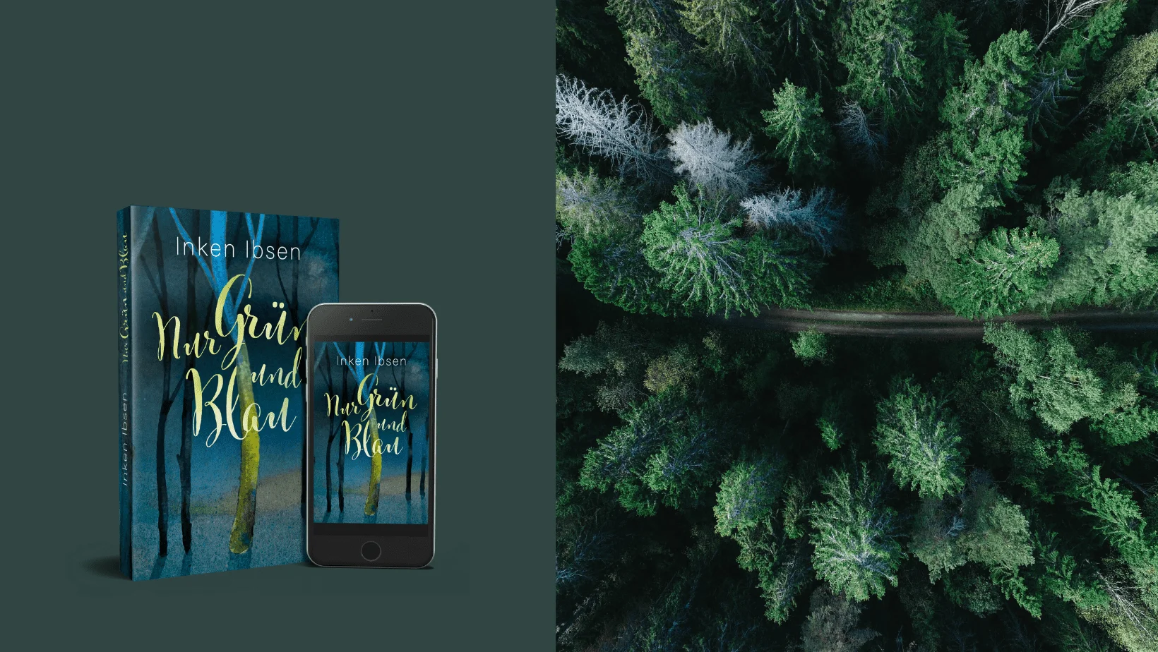 Buchcover: Nur Grün und Blau von Inken Ibsen - Autorin aus dem Norden